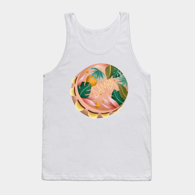 Samba lover Tank Top by Jess Illustrates